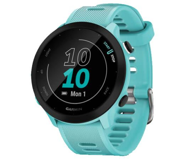 GARMIN Forerunner 55 42 mm GPS Turkusowy (010-02562-12) - 658941 - zdjęcie